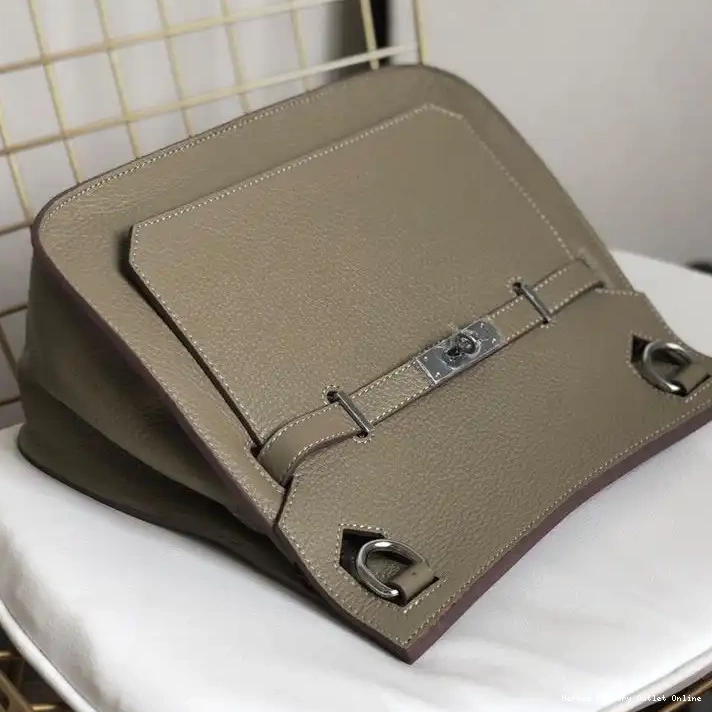 Affordable In Khaki Hardware Jypsiere Clemence Bag Palladium Leather Hermes 0214