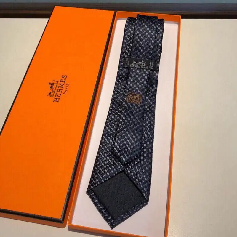 Cheap Hermes Alter Ego Tie In Navy Blue 0203