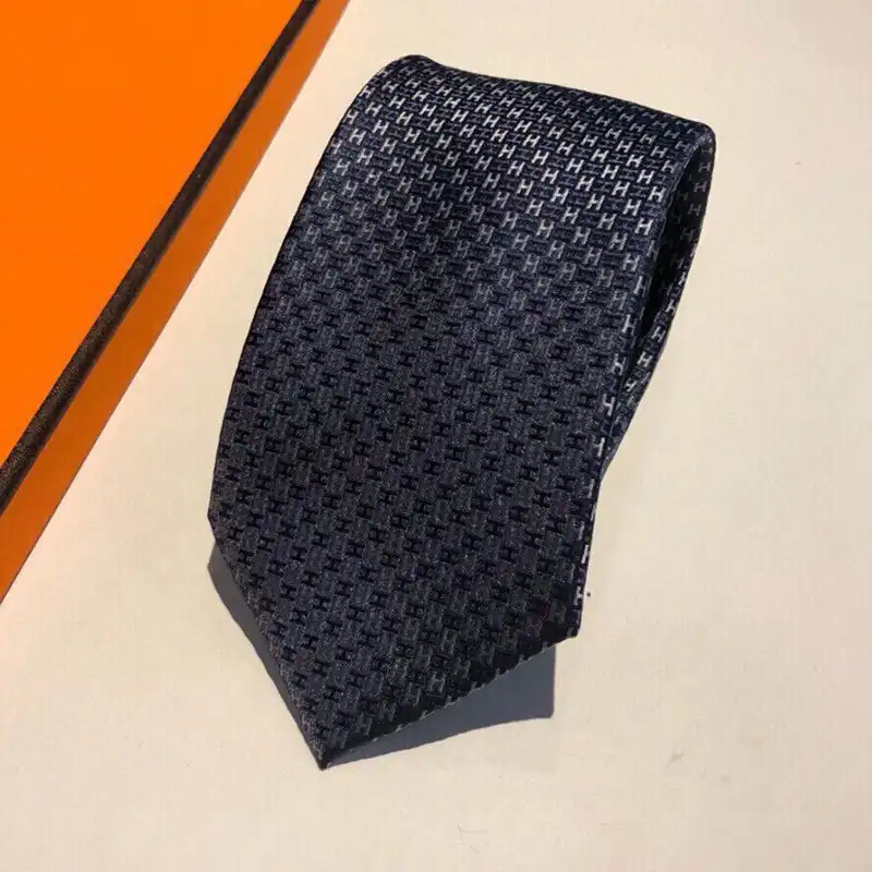 Cheap Hermes Alter Ego Tie In Navy Blue 0203