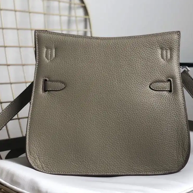 Affordable In Khaki Hardware Jypsiere Clemence Bag Palladium Leather Hermes 0214