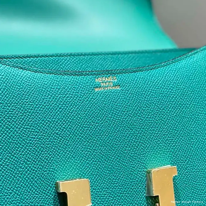 Affordable Leather Gold Hardware In Green Constance Bag Hermes Verona Epsom 0211