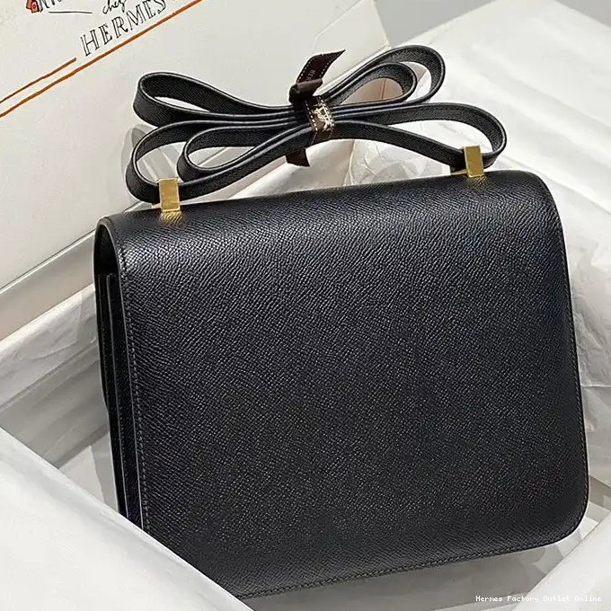 Affordable Epsom Gold Constance In Bag Hardware Black Leather Hermes 0219