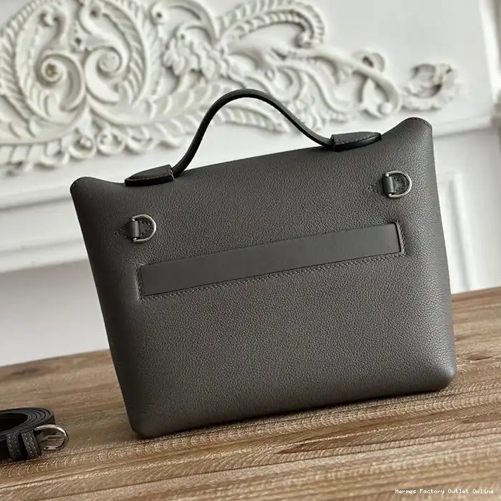 Affordable Mini Palladium Bag Gris Swift In 24 Hermes Hardware Meyer Evercolor 24 Leather 0319