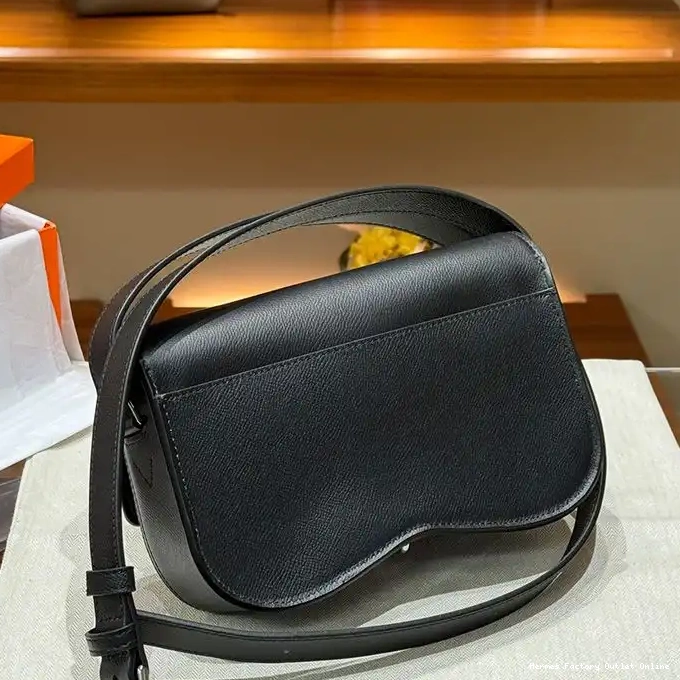 Affordable Black Leather Cavalleria Bag In Hardware Hermes Palladium Della Epsom 0317
