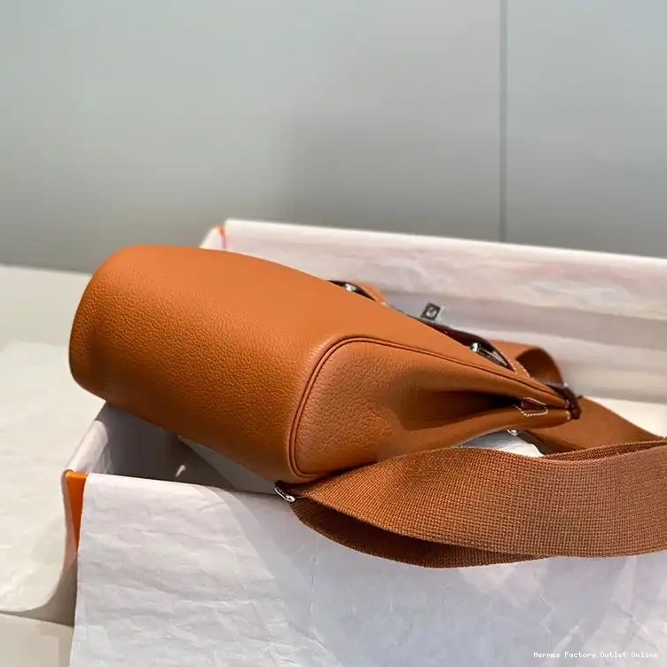 Affordable Backpack Togo PM a Dos Hardware In Leather Palladium Hac Brown Hermes 0318