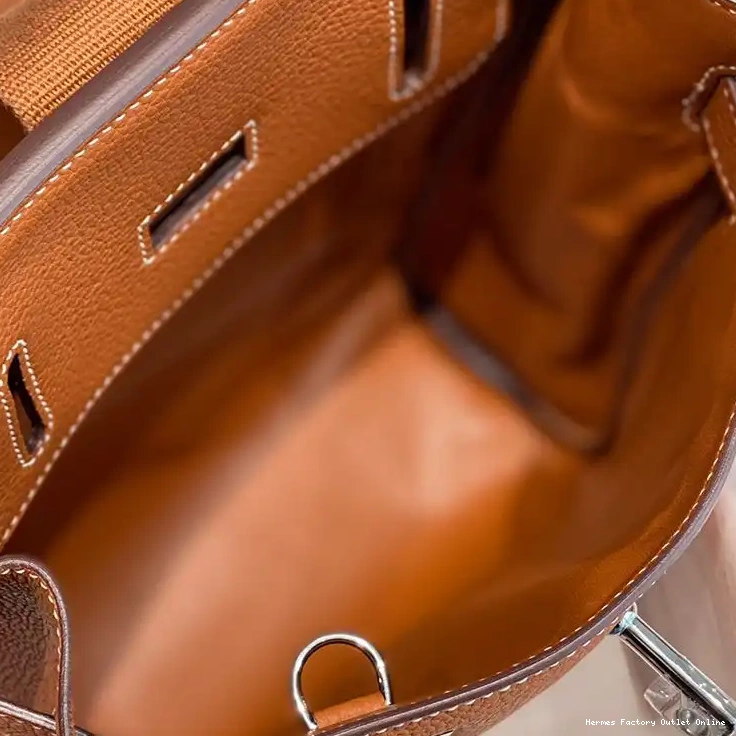 Affordable Backpack Togo PM a Dos Hardware In Leather Palladium Hac Brown Hermes 0318